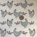 
  PAPIER TRANSFERT - POULES - Papiers transfert - Cigale et Fourmi