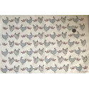 
  PAPIER TRANSFERT - POULES - Papiers transfert - Cigale et Fourmi