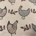 
  PAPIER TRANSFERT - POULES - Papiers transfert - Cigale et Fourmi