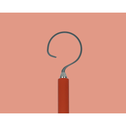 OUTIL DE FINITION TORTUGA - HOOK - ROUGE PAPRIKA