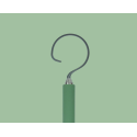
  OUTIL DE FINITION TORTUGA - HOOK - VERT MOUSSE - Tortuga Tools - Cigale et Fourmi