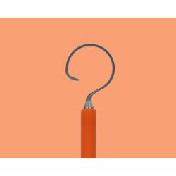 OUTIL DE FINITION TORTUGA - HOOK - ORANGE
