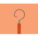 
  OUTIL DE FINITION TORTUGA - HOOK - KAKI ORANGE - Tortuga Tools - Cigale et Fourmi