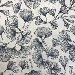 PAPIER TRANSFERT - FEUILLES DE GINKGO
