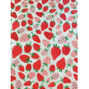 
  PAPIER TRANSFERT - FRAISES - Papiers transfert - Cigale et Fourmi