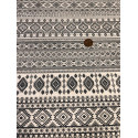 
  PAPIER TRANSFERT - MOTIFS INDIGENES - NOIR - Papiers transfert - Cigale et Fourmi