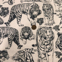 
  PAPIER TRANSFERT - TIGRES - NOIR - Papiers transfert - Cigale et Fourmi