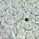 
  PAPIER TRANSFERT - BAIES DE GINKGO - VERT - Papiers transfert - Cigale et Fourmi