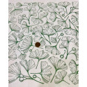 
  PAPIER TRANSFERT - BAIES DE GINKGO - VERT - Papiers transfert - Cigale et Fourmi