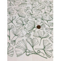 
  PAPIER TRANSFERT - BAIES DE GINKGO - VERT - Papiers transfert - Cigale et Fourmi