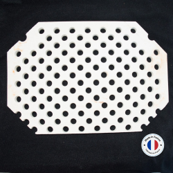 PLAQUE PERFOREE OCTOGONALE - 1300°C - 360 X 250 X 15