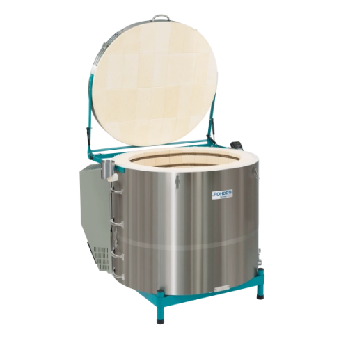 
  ECOTOP250S - 250 LITRES -1320°C + ST310 - 400V TRIPHASE - Fours ROHDE série Ecotop - Cigale et Fourmi