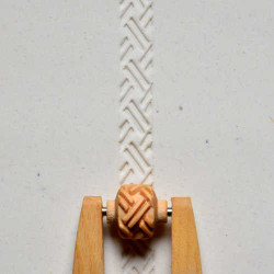 MINI ROULEAU A POIGNEE 1 CM - BASKETWEAVE 1