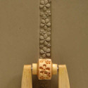 
  MINI ROULEAU A POIGNEE 1 CM - DEBOSSED FLOWER PATTERN - Tampons & rouleaux - Cigale et Fourmi