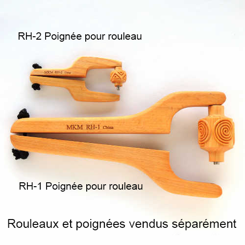
  POIGNEE POUR ROULEAUX RL - RM - RS - Tampons & rouleaux - Cigale et Fourmi