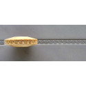 
  ROULEAU A DOIGTS 8 MM - GREEK KEY ROUND SPIRAL - Tampons & rouleaux - Cigale et Fourmi