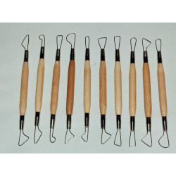 KIT DE 10 MIRETTES FIL ROND - PM - 15 cm