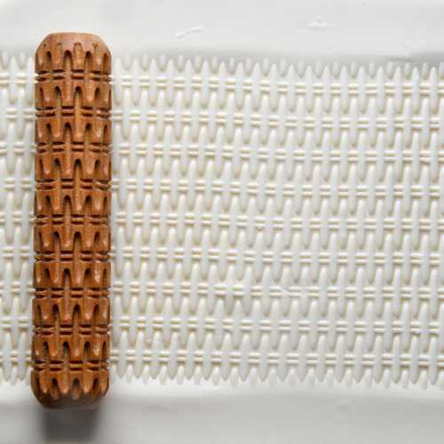 
  ROULEAU A MAIN 12 CM - BASKET WEAVE - Tampons & rouleaux - Cigale et Fourmi