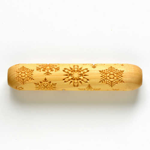 
  ROULEAU A MAIN 12 CM - SNOW FLAKES - Tampons & rouleaux - Cigale et Fourmi