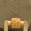 
  ROULEAU A POIGNEE 3 CM - WILD ORGANIC ABSTRACT - Tampons & rouleaux - Cigale et Fourmi