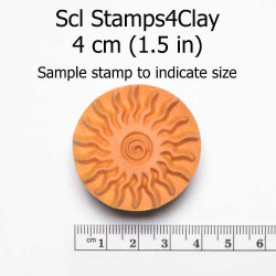 TAMPON ROND 1 CM - WATER LILY
