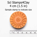 
  TAMPON ROND 1 CM - WATER LILY - Tampons & rouleaux - Cigale et Fourmi