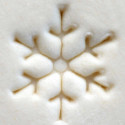
  TAMPON ROND 1,5 CM - SNOWFLAKE 1 - Tampons & rouleaux - Cigale et Fourmi