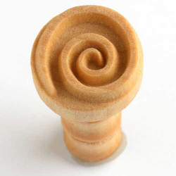 TAMPON ROND 2,5 CM - SPIRAL