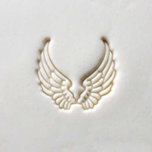 
  TAMPON ROND 4 CM - ANGEL WINGS - Tampons & rouleaux - Cigale et Fourmi