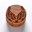 
  TAMPON ROND 4 CM - ANGEL WINGS - Tampons & rouleaux - Cigale et Fourmi