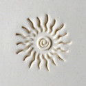 
  TAMPON ROND 4 CM - SPIRAL SUN - Tampons & rouleaux - Cigale et Fourmi