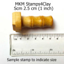 
  TAMPON ROND 2,5 CM - PATTE DE CHIEN - Tampons & rouleaux - Cigale et Fourmi