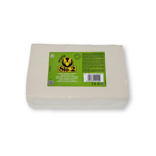 
  ARGILE FAIENCE ARGILA - 5kg Blanc - Faïences blanches - Cigale et Fourmi