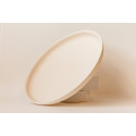 
  BISCUIT FAIENCE - ASSIETTE PLATE Ø 25 cm - Arts de la table - Cigale et Fourmi