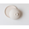
  BISCUIT FAIENCE - BEURRIER ROND Ø 13 cm - Arts de la table - Cigale et Fourmi