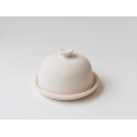
  BISCUIT FAIENCE - BEURRIER ROND Ø 13 cm - Arts de la table - Cigale et Fourmi
