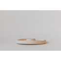 
  BISCUIT FAIENCE - BOUGEOIR AVEC COUPELLE - Décoration d'intérieur - Cigale et Fourmi