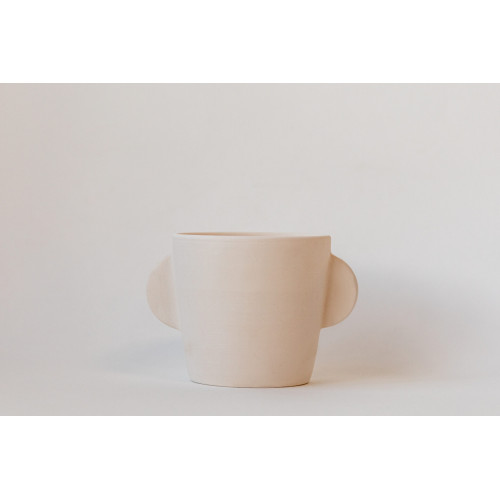 
  BISCUIT FAIENCE - TASSE DOUBLE OREILLE M - Arts de la table - Cigale et Fourmi