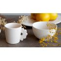 
  BISCUIT FAIENCE - TASSE FLEUR S - Arts de la table - Cigale et Fourmi
