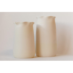 BISCUIT FAIENCE - VASE COLERETTE S