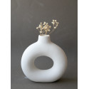
  BISCUIT FAIENCE - VASE DONUT - Décoration d'intérieur - Cigale et Fourmi