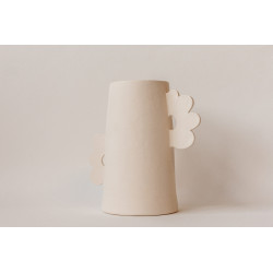 BISCUIT FAIENCE - VASE FLEUR