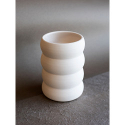BISCUIT FAIENCE - VASE MICHELINE