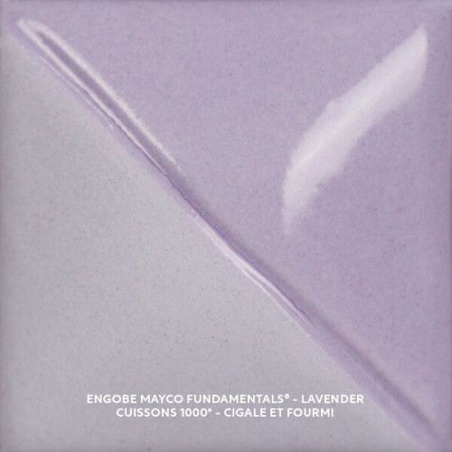 
  ENGOBE MAYCO FUNDAMENTALS - LAVENDER - 118 ml - Engobe liquide MAYCO FUNDAMENTALS® UNDERGLAZES 1000°C - 1280°C - Cigale et Fourmi