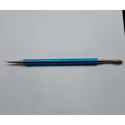 
  OUTIL MODELAGE MANCHE BLEU - Aiguilles et outils en acier - Cigale et Fourmi