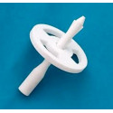 
  ATTACHE FIBRE CERAMIQUE - DIA 50mm - Matériaux pour construire son Four Raku - Cigale et Fourmi