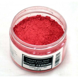 COLORANT ROUGE FERRARI EMAUX & BARBOTINE - 100g