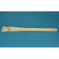 PINCEAU D'EMAILLAGE PLAT 75 mm - POIL DE CHEVRE