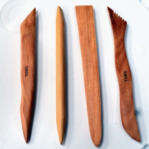 
  KIT DE 4  EBAUCHOIRS PETIT MODELE-152 mm - Outils de modelage - Cigale et Fourmi