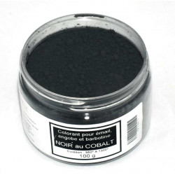 COLORANT NOIR AU COBALT EMAUX & BARBOTINE - 100g